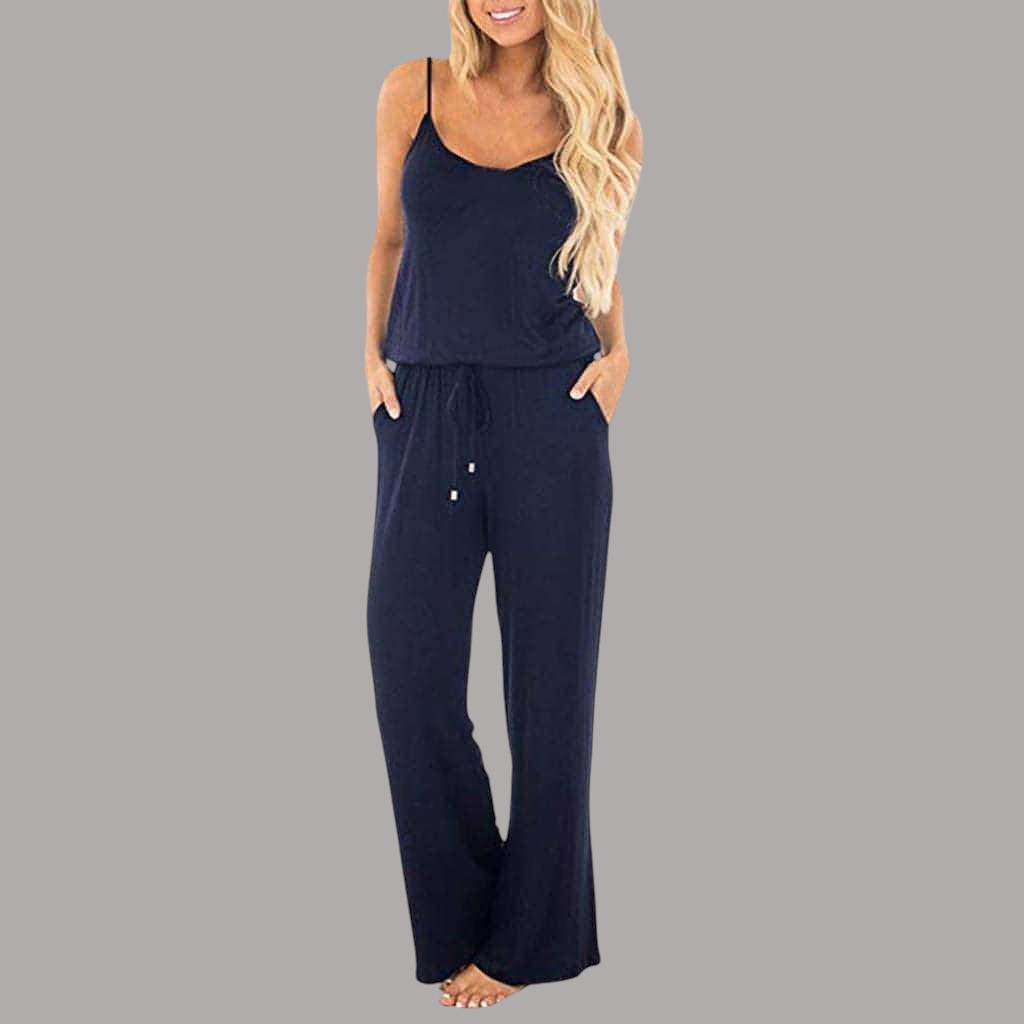 Women's suspenders jumpsuit
