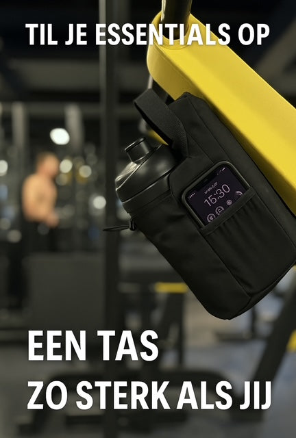 MagneticFit Pro: Fitnessfles met Tas en Organizer
