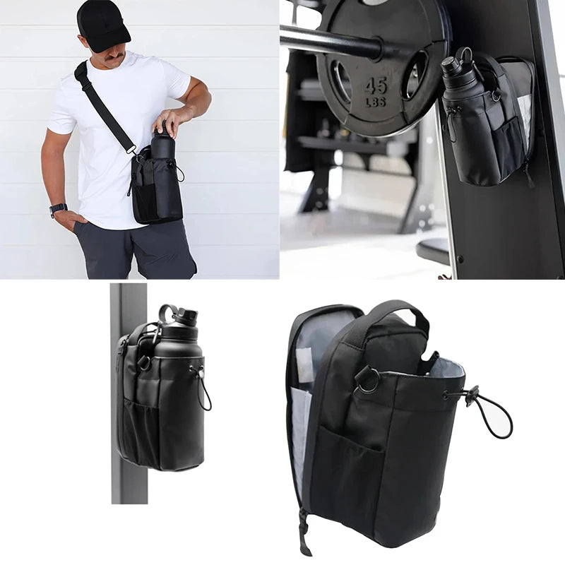 MagneticFit Pro: Fitnessfles met Tas en Organizer
