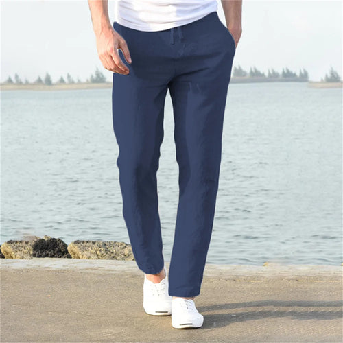 Men’s Cotton-Linen Pants