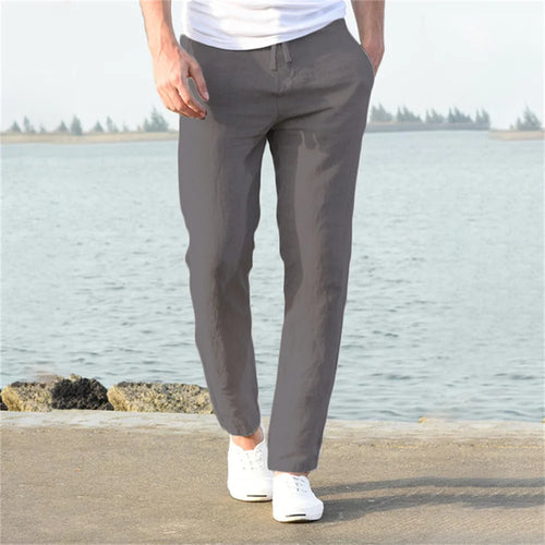 Men’s Cotton-Linen Pants