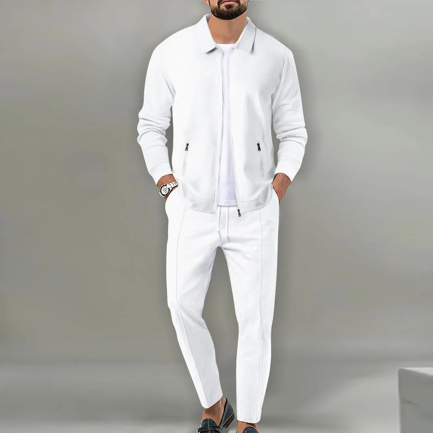 Men’s Polo & Jacket Set