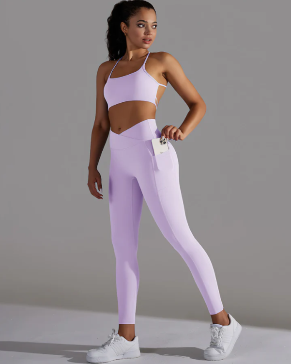Dames Sportset β Naadloze Legging & Sport-BH