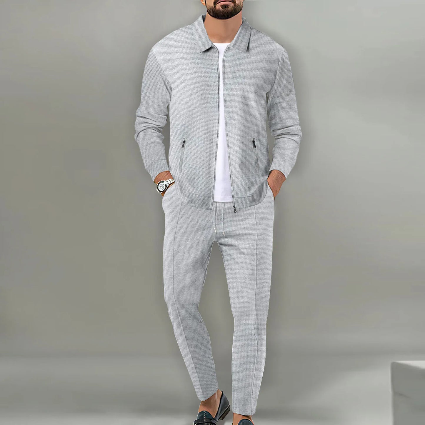 Men’s Polo & Jacket Set
