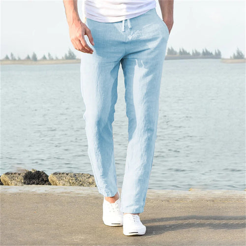 Men’s Cotton-Linen Pants