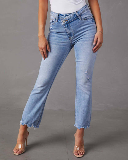 Fashion Damesjeans – Washed Skinny Fit
