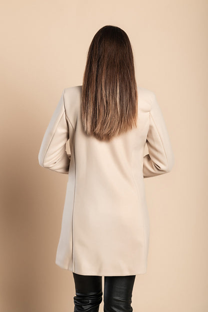 Skräddarsydd kavajkappa för kvinnor