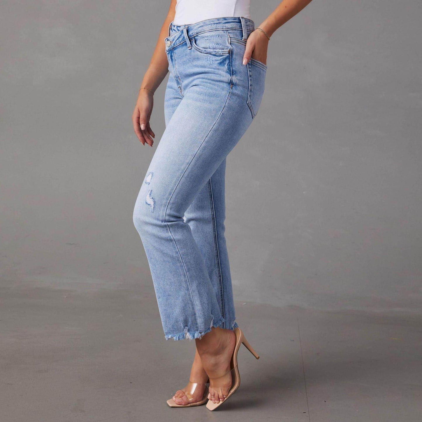 Fashion Damesjeans – Washed Skinny Fit