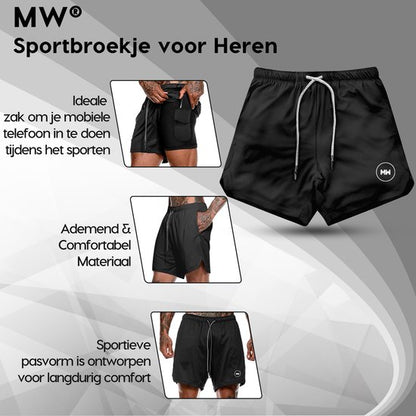 Duurzame High-Performance Hardloopshorts