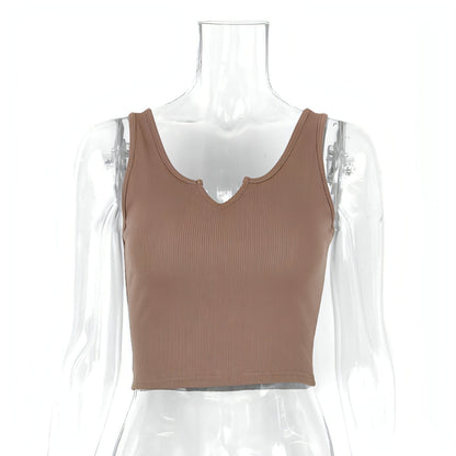 Women's Slim Fit Midriff-baring