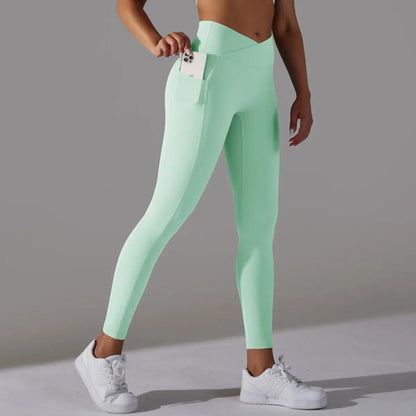 Dames Sportset – Naadloze Legging & Sport-BH