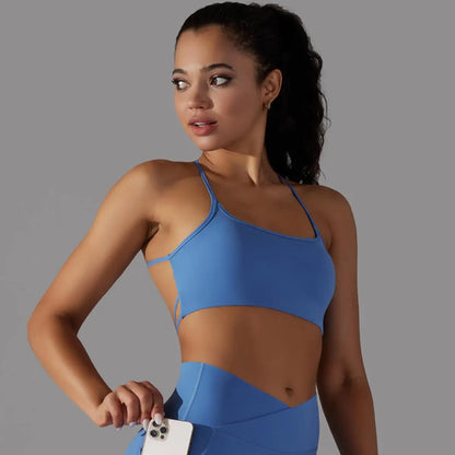Dames Sportset – Naadloze Legging & Sport-BH