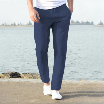 Men’s Cotton-Linen Pants
