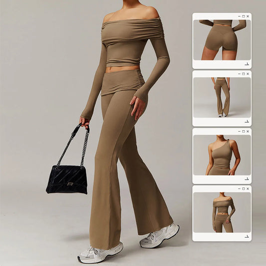 Dames Yoga Set – Professionele Fitnessoutfit