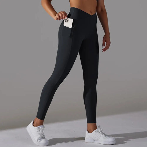 Dames Sportset – Naadloze Legging & Sport-BH