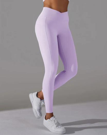 Dames Sportset – Naadloze Legging & Sport-BH