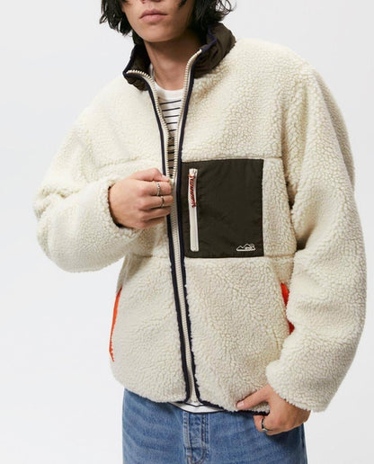 Teddy Fleece Jas met Contrast Zak – Unisex & Warm”