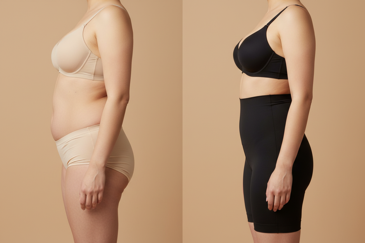 Fettförbrännande högmidjade underkläder Shapewear Butt Lifter sömlösa kvinnor