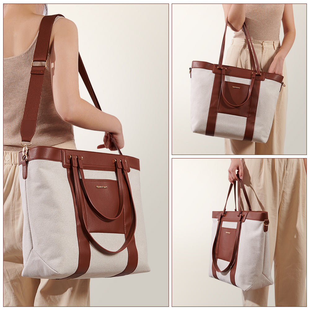 Canvas Luiertas Tote – Stijlvol, Ruim & Perfect voor Onderweg