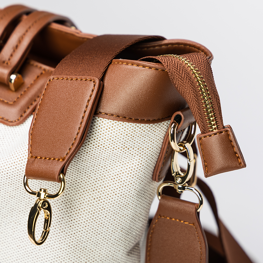 Canvas Luiertas Tote – Stijlvol, Ruim & Perfect voor Onderweg