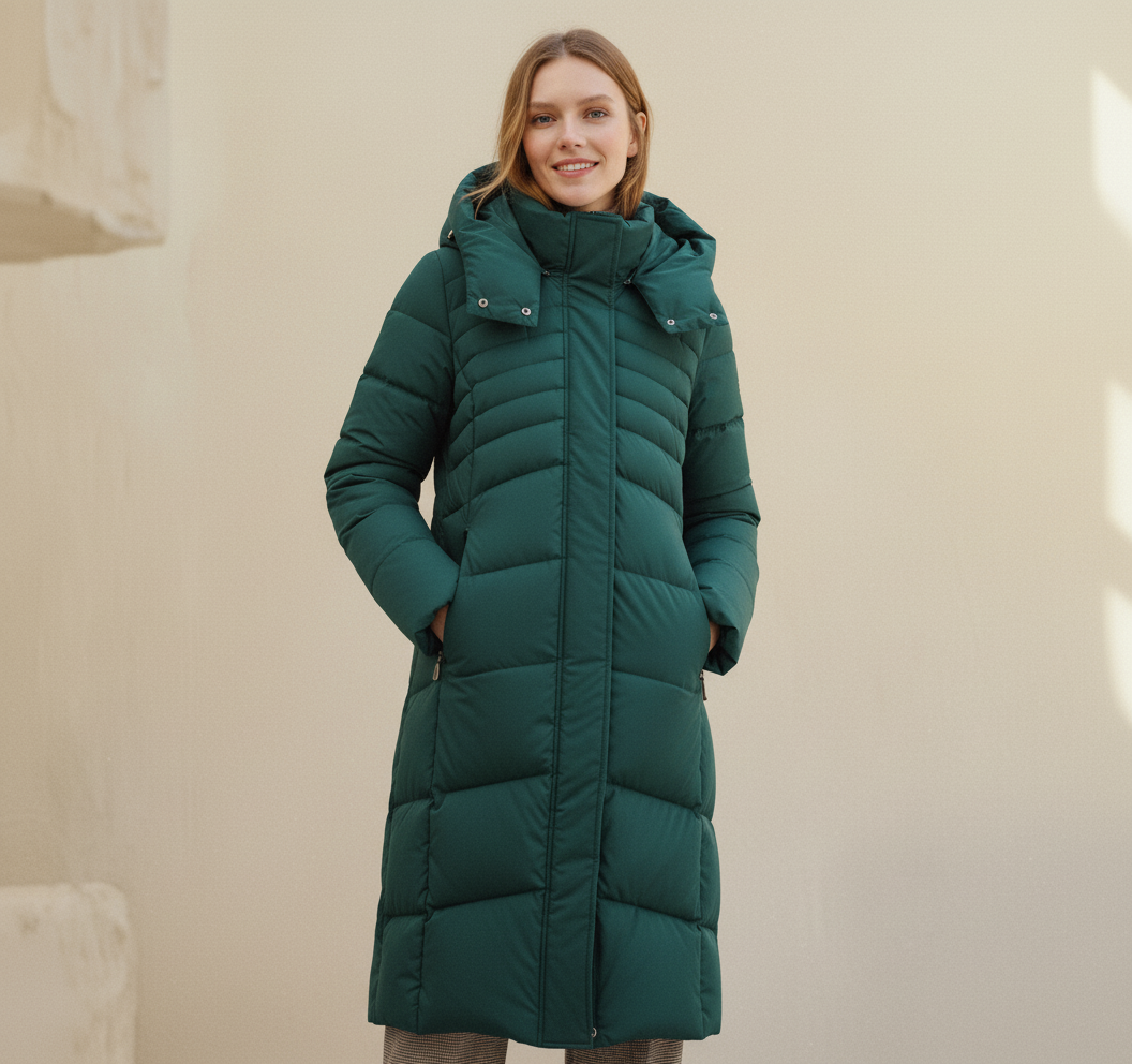 Donkergroen voorkant volledig clean