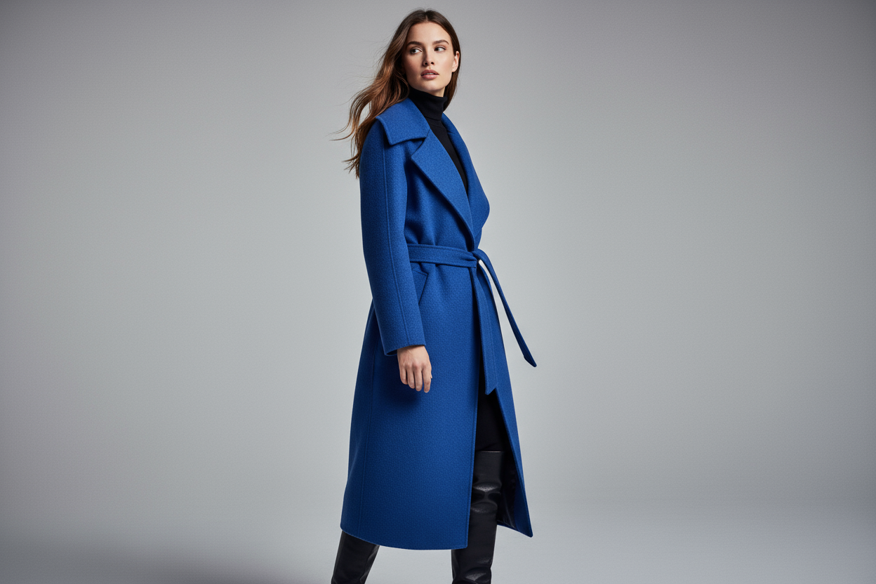 Realistische foto - royal blue coat