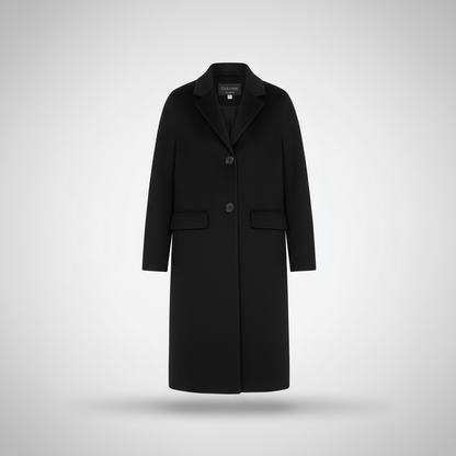 Zwarte jas - zelfde stijl als beige